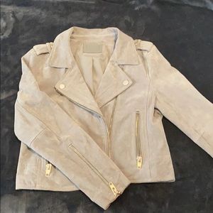 SL8 Suede Moto Jacket